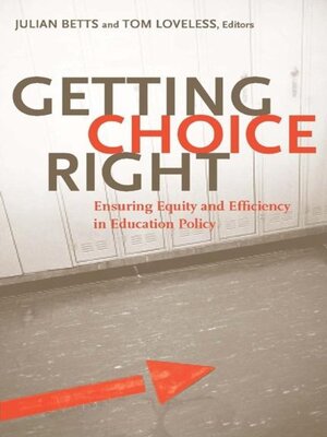cover image of Getting Choice Right